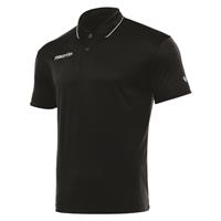 Draco Polo BLK/WHT L Poloskjorte til herre