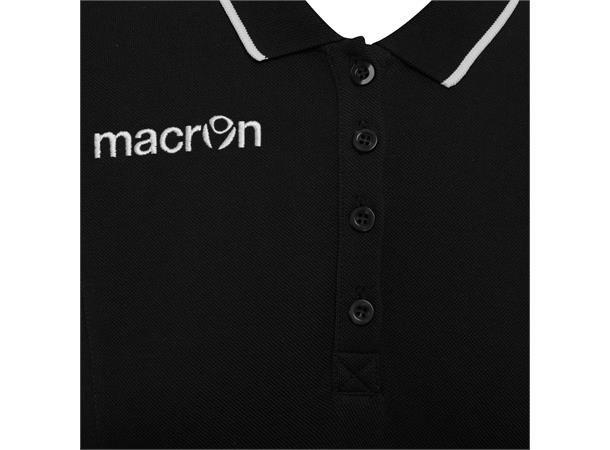 Desi Polo BLK/WHT XS Poloskjorte til dame i bomull 