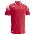 Alioth Shirt RED/WHT XXL Teknisk spillerdrakt i ECO-tekstil