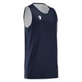 X500 Basket Shirt NAV/WHT M Vendbar teknisk basketdrakt - Unisex