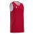 X500 Basket Shirt RED/WHT 3XL Vendbar teknisk basketdrakt - Unisex 