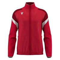 ODIN full zip top RED/WHT XXS Jakke med kontrastdetaljer
